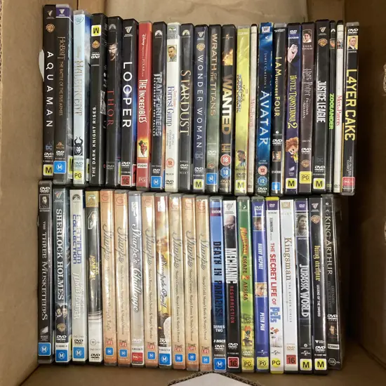Box Lot DVDs